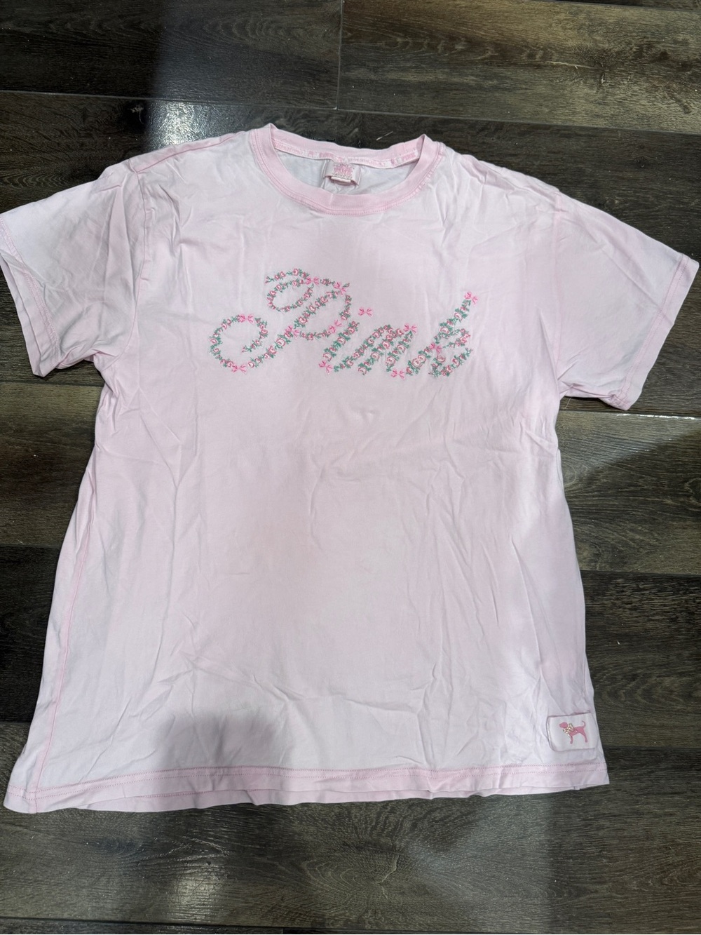PINK x Loveshack Fancy Floral 'Pink' Graphic Tee